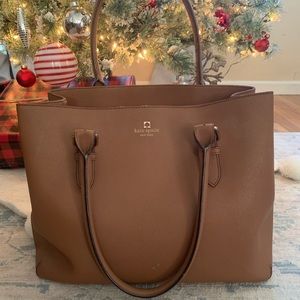 Kate Spade camel tote